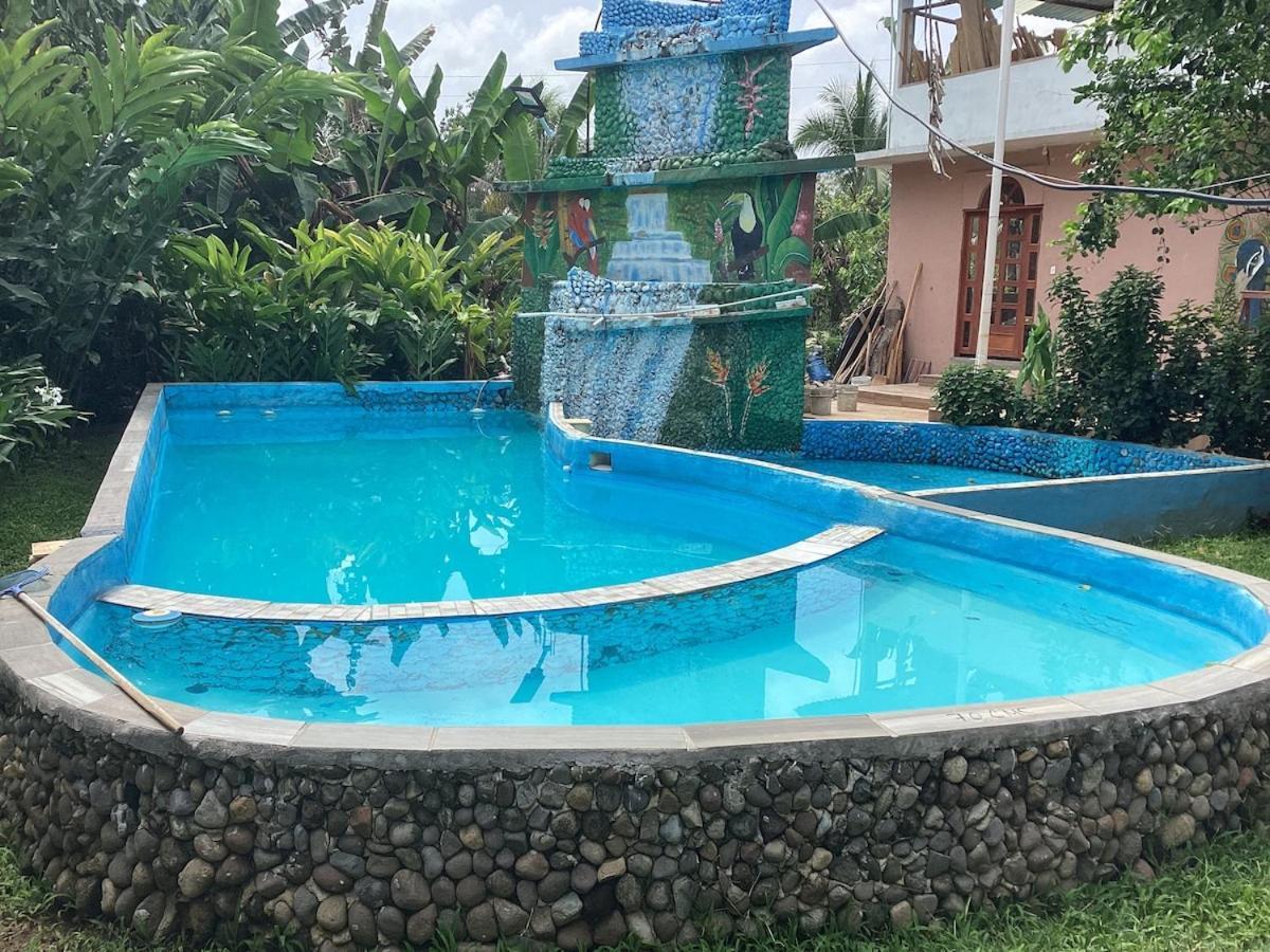 Exotic Flower Cabin2 Pool Agua Bendita Ngoại thất bức ảnh
