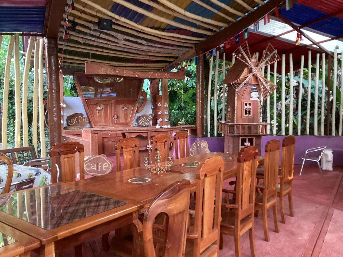 Exotic Flower Cabin2 Pool Agua Bendita Ngoại thất bức ảnh